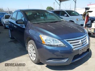 2014 Nissan Sentra SV with VIN 3N1AB7AP0EY289545, listed as a IAAI auction lot 42731437 with 50,310 mi miles and . Bid and sale history available at DreamBid. Image 1.