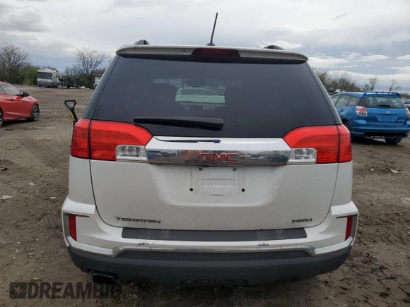 2017 GMC Terrain SLE with VIN 2GKFLTEK2H6106843, listed as a Copart auction lot 50424585 with 170,378 mi miles and Salvage Title. Bid and sale history available at carsss.com. Image 6.