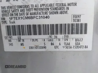 2011 Ford F-150 XL с VIN 1FTEX1CM6BFC31040, выставлен на аукционе IAAI как лот 42025695 с пробегом 172 792 миль миль и . История ставок и продаж доступна на DreamBid. Изображение 9.