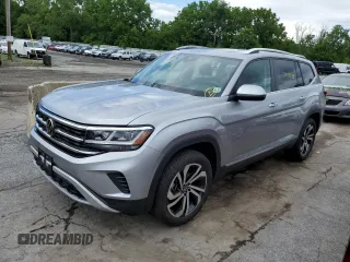 2023 Volkswagen Atlas SEL with VIN 1V2BP2CA9PC501013, listed as a Copart auction lot 59059693 with 6,402 mi miles and . Bid and sale history available at DreamBid. Image 1.