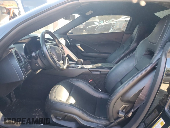 2015 Chevrolet Corvette Z51 1LT with VIN 1G1YH3D78F5113199, listed as a Copart auction lot 76310374 with 31,941 mi miles and Salvage Title. Bid and sale history available at carsss.com. Image 7.