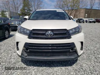 2019 Toyota Highlander SE z VIN 5TDKZRFH7KS575003, wystawiony jako Copart lot #54511095 z przebiegiem 161 326 mil mil oraz Czysty tytuł • Clean title. Historia ofert i sprzedaży dostępna na DreamBid. Obrazek 5.