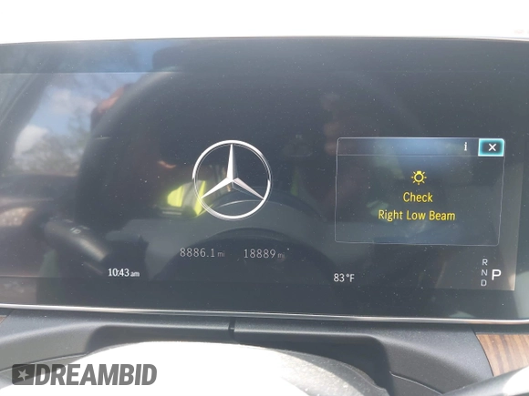 2022 Mercedes-Benz C 300 with VIN W1KAF4HB1NR066307, listed as a IAAI auction lot 41535720 with 18,889 mi miles and . Bid and sale history available at DreamBid. Image 7.