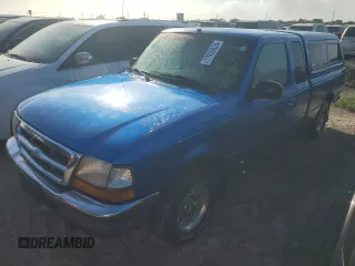 1998 Ford Ranger XL with VIN 1FTYR14X8WPB56910, listed as a Copart auction lot 77939624 with 77,672 mi miles and Non repairable. Bid and sale history available at DreamBid. Image 1.