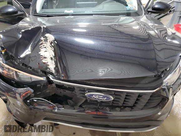 2024 Ford Escape Platinum with VIN 1FMCU9JA8RUA68559, listed as a Copart auction lot 44726765 with 17,442 mi miles and Salvage Title. Bid and sale history available at DreamBid. Image 12.