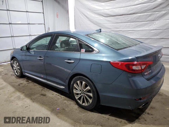 2016 Hyundai Sonata Sport with VIN 5NPE34AF4GH436175, listed as a Copart auction lot 53241805 with 140,018 mi miles and Clean Title. Bid and sale history available at DreamBid. Image 2.