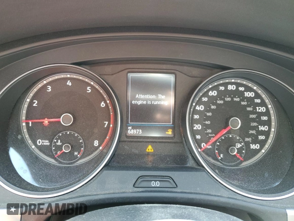 2018 Volkswagen Atlas SE z VIN 1V2LR2CA3JC578563, wystawiony jako Copart lot #58922395 z przebiegiem 68 973 mil mil oraz Szkoda całkowita • Salvage title. Historia ofert i sprzedaży dostępna na DreamBid. Obrazek 9.