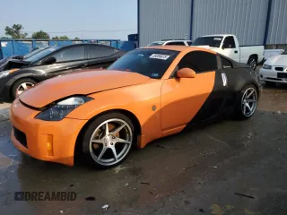 2007 Nissan 350Z Enthusiast with VIN JN1BZ34D47M506207, listed as a Copart auction lot 59086675 with 130,064 mi miles and Salvage title. Bid and sale history available at DreamBid. Image 1.