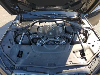 2021 BMW 7 Series 750i xDrive with VIN WBA7U2C03MCE67380, listed as a Copart auction lot 48050355 with 49,353 mi miles and Salvage Title. Bid and sale history available at carsss.com. Image 11.