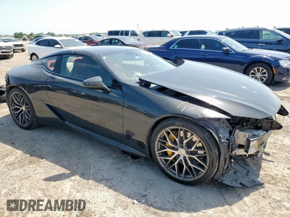 2018 Lexus LC 500h z VIN JTHHP5AY5JA001509, wystawiony jako Copart lot #57109935 z przebiegiem 186 012 mil mil oraz Szkody całkowita. Historia ofert i sprzedaży dostępna na DreamBid. Obrazek 4.