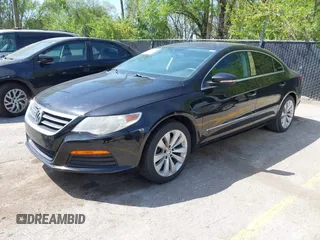 2012 Volkswagen CC Sport PZEV with VIN WVWMP7ANXCE507124, listed as a IAAI auction lot 42105616 with 128,873 mi miles. Bid and sale history available at carsss.com. Image 2.