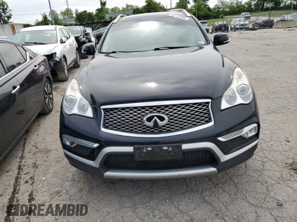 2017 Infiniti QX50 with VIN JN1BJ0RR0HM403944, listed as a Copart auction lot 52775794 with 105,916 mi miles and Salvage Title. Bid and sale history available at carsss.com. Image 5.