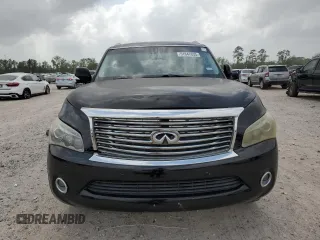 2012 Infiniti QX56 8-passenger with VIN JN8AZ2NDXC9715289, listed as a Copart auction lot 51847835 with 144,489 mi miles and Clean Title. Bid and sale history available at carsss.com. Image 5.