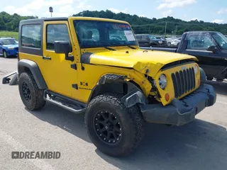 2008 Jeep Wrangler X with VIN 1J4FA24108L516904, listed as a IAAI auction lot 42548005 with 145,439 mi miles and . Bid and sale history available at DreamBid. Image 1.