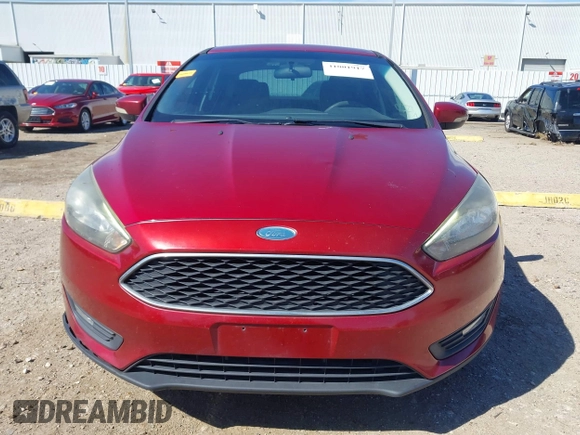 2017 Ford Focus SEL with VIN 1FADP3H26HL337731, listed as a IAAI auction lot 41801917 with 213,466 mi miles. Bid and sale history available at carsss.com. Image 12.