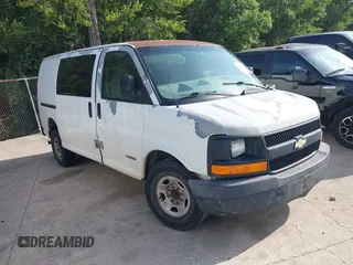 2005 Chevrolet Express Cargo with VIN 1GCGG25V951134002, listed as a IAAI auction lot 42679593 with 251,252 mi miles and . Bid and sale history available at DreamBid. Image 1.