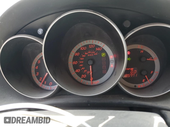 2005 Mazda 3 s with VIN JM1BK123051308514, listed as a Copart auction lot 51306365 with 185,771 mi miles and Salvage Title. Bid and sale history available at DreamBid. Image 9.