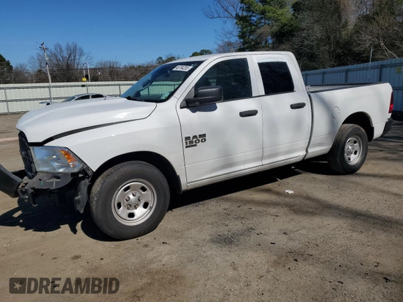 2020 Ram 1500 Classic Tradesman with VIN 1C6RR6FG7LS127929, listed as a Copart auction lot 46794285 with 94,672 mi miles and Salvage Title. Bid and sale history available at carsss.com. Image 1.