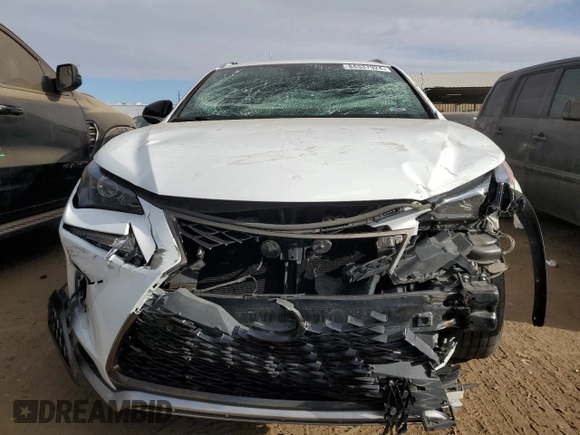 2021 Lexus NX with VIN JTJSARDZ0M2251093, listed as a Copart auction lot 84337924 with 0 mi miles and Salvage Title. Bid and sale history available at carsss.com. Image 5.