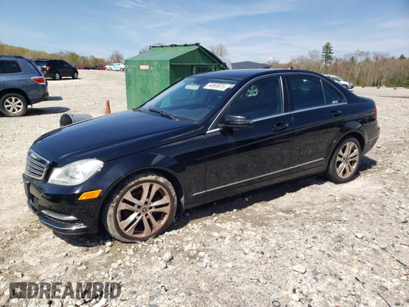 2012 Mercedes-Benz C-Class C 300 Sport with VIN WDDGF8BB7CA654122, listed as a Copart auction lot 54969875 with 163,242 mi miles and Clean Title. Bid and sale history available at carsss.com. Image 1.