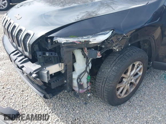 2015 Jeep Cherokee Latitude with VIN 1C4PJLCB3FW517843, listed as a IAAI auction lot 41828715 with 146,862 mi miles and . Bid and sale history available at DreamBid. Image 19.