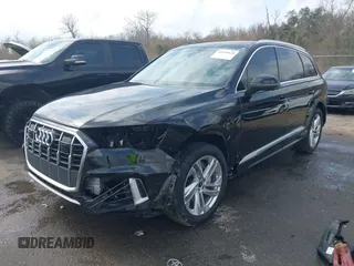 2023 Audi Q7 Premium Plus with VIN WA1LXBF74PD000475, listed as a IAAI auction lot 41559628 with 26,452 mi miles. Bid and sale history available at carsss.com. Image 17.