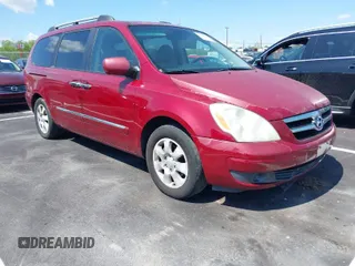 2007 Hyundai Entourage GLS z VIN KNDMC233076021528, wystawiony jako IAAI lot #41928518 z przebiegiem 259 489 mil mil oraz . Historia ofert i sprzedaży dostępna na DreamBid. Obrazek 1.