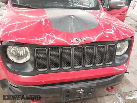2019 Jeep Renegade Trailhawk with VIN ZACNJBC16KPK31076, listed as a IAAI auction lot 41137012 with 92,740 mi miles and . Bid and sale history available at DreamBid. Image 6.