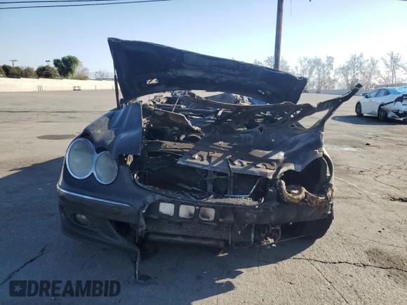 2007 Mercedes-Benz CLK 350 with VIN WDBTK56F97T077358, listed as a Copart auction lot 44610315 with Not Provided miles and Non Repairable. Bid and sale history available at carsss.com. Image 5.