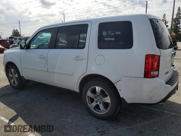 2014 Honda Pilot EX-L with VIN 5FNYF3H52EB005809, listed as a Copart auction lot 49451195 with 147,181 mi miles and Salvage Title. Bid and sale history available at DreamBid. Image 2.
