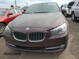 2011 BMW 5 Series GT 535i xDrive with VIN WBASP2C5XBC337779, listed as a Copart auction lot 76316594 with 105,600 mi miles and Salvage Title. Bid and sale history available at carsss.com. Image 5.