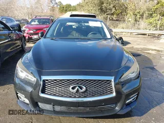 2015 Infiniti Q50 Premium with VIN JN1BV7AR8FM414650, listed as a IAAI auction lot 41332195 with 105,550 mi miles and . Bid and sale history available at DreamBid. Image 12.