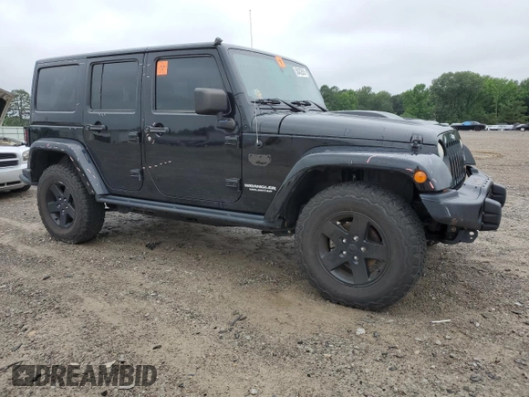 2012 Jeep Wrangler Unlimited Call of Duty MW3 with VIN 1C4BJWFG0CL218214, listed as a Copart auction lot 58432635 with 109,128 mi miles and Clean title. Bid and sale history available at DreamBid. Image 4.