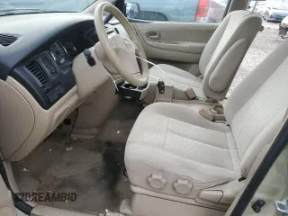 2004 Mazda MPV LX with VIN JM3LW28A840502496, listed as a Copart auction lot 80946673 with 117,423 mi miles and Salvage Title. Bid and sale history available at carsss.com. Image 7.