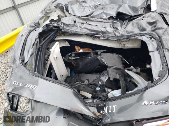 2016 Mercedes-Benz GLC with VIN WDC0G4KBXGF026205, listed as a Copart auction lot 48024815 with 0 mi miles and Salvage Title. Bid and sale history available at carsss.com. Image 13.