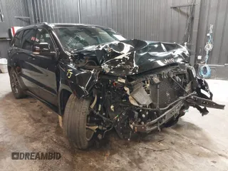 2021 Jeep Grand Cherokee Overland with VIN 1C4RJFCT3MC675438, listed as a IAAI auction lot 41513791 with 24,593 mi miles and . Bid and sale history available at DreamBid. Image 1.