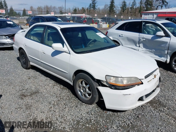 2000 Honda Accord EX with VIN 1HGCG1656YA060793, listed as a IAAI auction lot 41884449 with 232,519 mi miles and . Bid and sale history available at DreamBid. Image 1.