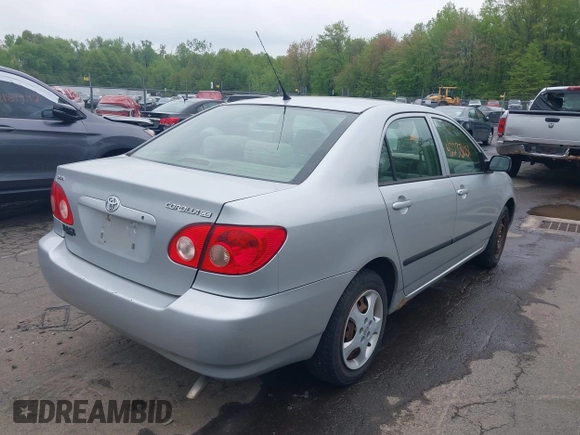 2005 Toyota Corolla CE with VIN 2T1BR32E95C486720, listed as a IAAI auction lot 42233051 with 151,842 mi miles and . Bid and sale history available at DreamBid. Image 4.