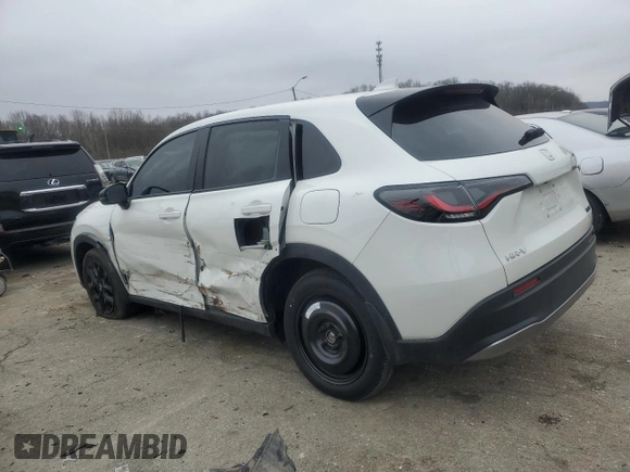 2024 Honda HR-V Sport with VIN 3CZRZ2H57RM746426, listed as a Copart auction lot 43810435 with 9,857 mi miles and Salvage Title. Bid and sale history available at carsss.com. Image 2.