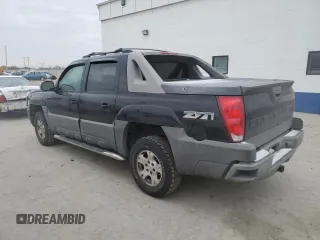 2006 Chevrolet Avalanche Z71 with VIN 3GNEK12Z46G189202, listed as a Copart auction lot 87802725 with 203,812 mi miles and Salvage Title. Bid and sale history available at carsss.com. Image 2.