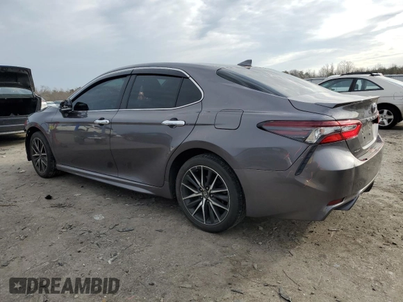 2023 Toyota Camry SE with VIN 4T1G11AK9PU733356, listed as a Copart auction lot 41980075 with 46,117 mi miles and Salvage Title. Bid and sale history available at DreamBid. Image 2.