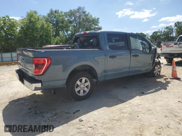 2023 Ford F-150 XL with VIN 1FTEW1C84PKD23395, listed as a Copart auction lot 51979205 with 43,001 mi miles and Non repairable. Bid and sale history available at DreamBid. Image 3.