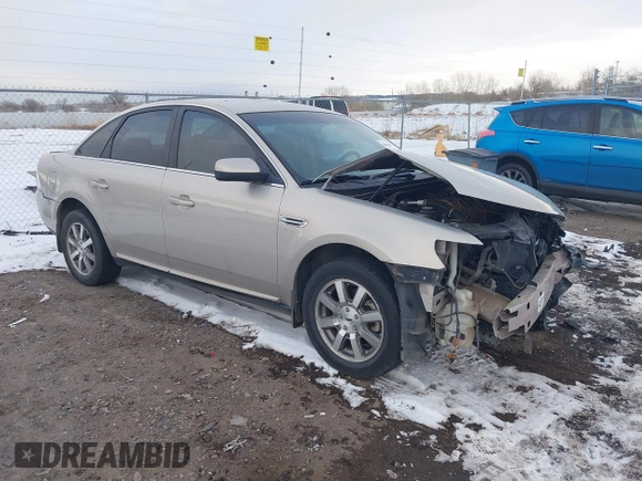 2009 Ford Taurus SEL with VIN 1FAHP27W89G121776, listed as a IAAI auction lot 40854998 with 150,022 mi miles. Bid and sale history available at carsss.com. Image 1.