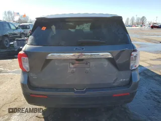 2021 Ford Explorer with VIN 1FMSK8BH4MGB32045, listed as a Copart auction lot 88047105 with 0 mi miles and Salvage Title. Bid and sale history available at carsss.com. Image 6.