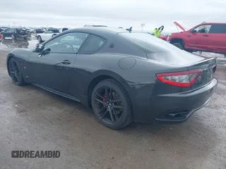 2017 Maserati GranTurismo Sport with VIN ZAM45VLA2H0203614, listed as a IAAI auction lot 41541537 with 17,201 mi miles. Bid and sale history available at carsss.com. Image 3.