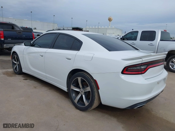 2017 Dodge Charger SE with VIN 2C3CDXBG1HH627970, listed as a IAAI auction lot 41332611 with 91,536 mi miles. Bid and sale history available at carsss.com. Image 3.