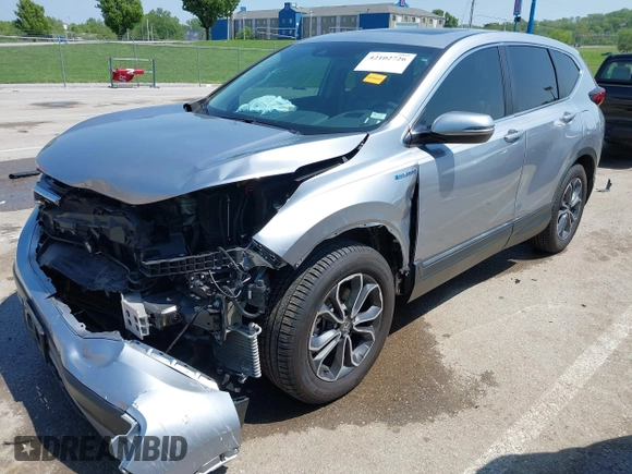 2020 Honda CR-V EX with VIN 7FART6H51LE008457, listed as a IAAI auction lot 42102726 with 47,571 mi miles and . Bid and sale history available at carsss.com. Image 2.