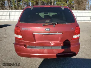 2006 Kia Sorento LX with VIN KNDJD733565554332, listed as a Copart auction lot 87100544 with 212,084 mi miles and Non Repairable. Bid and sale history available at carsss.com. Image 6.