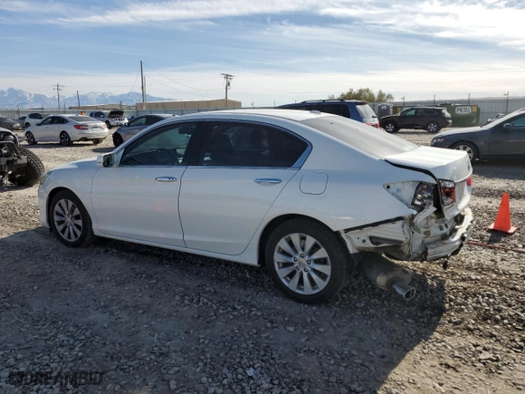 2014 Honda Accord Sedan EX-L with VIN 1HGCR3F88EA022977, listed as a Copart auction lot 78634074 with 170,119 mi miles and Salvage Title. Bid and sale history available at carsss.com. Image 2.