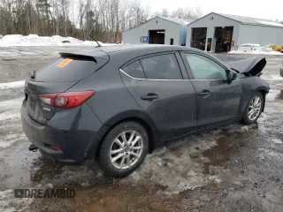2017 Mazda 3 Touring with VIN JM1BN1L70H1153850, listed as a Copart auction lot 47006105 with Not Provided miles and Salvage Title. Bid and sale history available at carsss.com. Image 3.